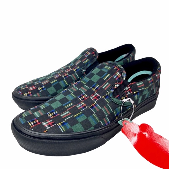 vans plaid not dead leopard